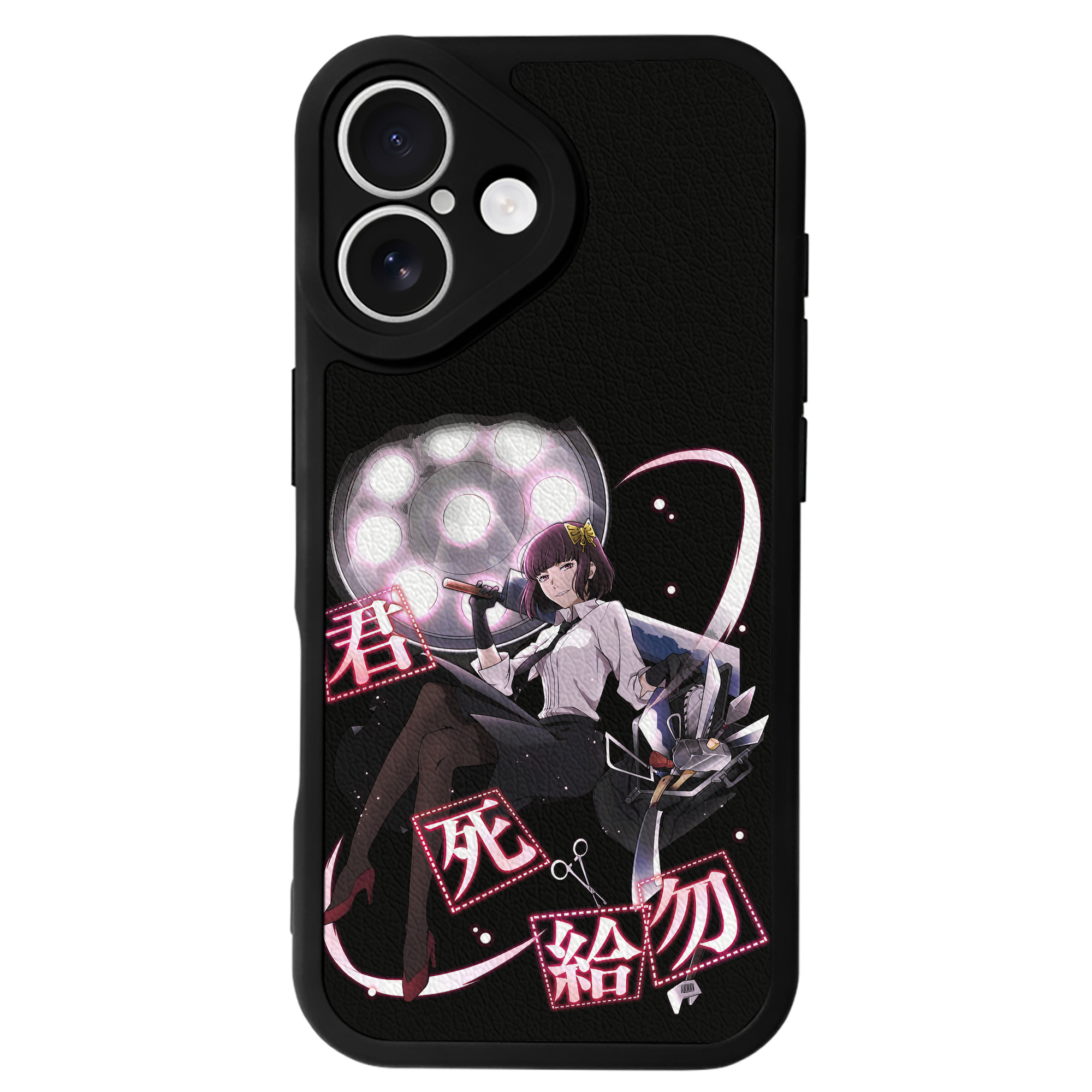 （画像用） 文豪ストレイドッグス Bungo Stray Dogs 【iPhone 16シリーズ対応】シリコンスマホケース（レザー調） 材質：シリコン